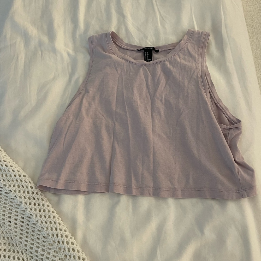Forever 21 lavender tank
